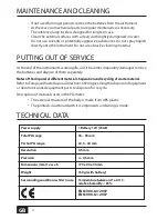 Preview for 10 page of Centrostyle 04969 Operation And Maintenance Manual