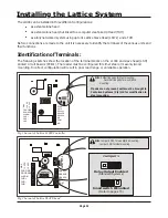 Предварительный просмотр 12 страницы Centsys Lattice Installation Manual