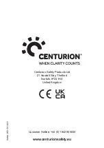 Preview for 31 page of Centurion 9943640 Manual