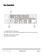 Предварительный просмотр 7 страницы Centurion CENDVDLFM Installation Manual