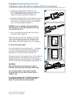 Предварительный просмотр 3 страницы Centurion Compass Cast Manual