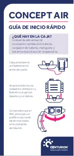 Preview for 7 page of Centurion CONCEPT AIR Quick Start Manual