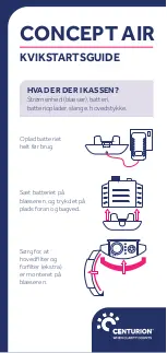 Preview for 15 page of Centurion CONCEPT AIR Quick Start Manual