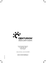 Предварительный просмотр 56 страницы Centurion CONTOUR ARC Manual