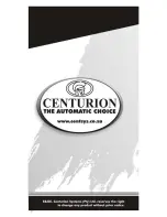 Предварительный просмотр 14 страницы Centurion D5-EVO REPAIR Installation Instructions Manual