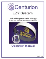 Centurion EZY System Operation Manual предпросмотр