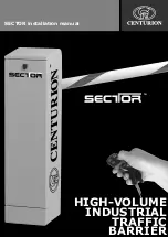 Preview for 1 page of Centurion SECTOR 3 Installation Manual