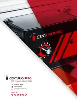 Предварительный просмотр 8 страницы CenturionPro BUCKER Owner'S Manual