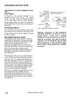 Предварительный просмотр 8 страницы Century 400 Sensei 406-131MO Operating Instructions Manual