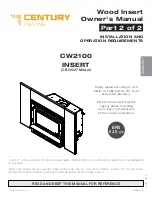 Предварительный просмотр 27 страницы Century Heating CB00027 Owner'S Manual