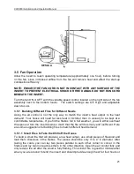 Preview for 21 page of Century Heating CW2900 Installation And Operation Manual