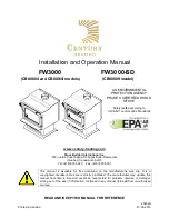 Century Heating FW3000 CB00004 Installation And Operation Manual preview