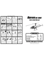 Preview for 1 page of Century Helicopter Products Raven 30 V2 Instruction Manual