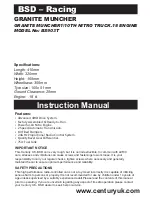 Century UK BS903T Instruction Manual предпросмотр