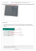 Preview for 5 page of Century Zhongke Technology EW1001 Product Instruction