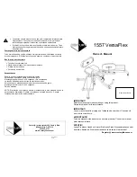 Preview for 1 page of Century 1557 VersaFlex Owner'S Manual