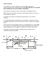 Предварительный просмотр 5 страницы Century CJW2500X SERIES Owner'S Manual