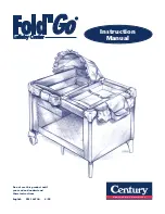 Century Fold n Go Lullaby Center User Manual preview