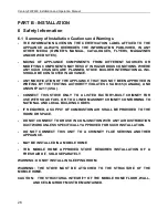 Preview for 26 page of Century FW2600 Installation And Operation Manual