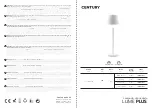 Preview for 1 page of Century LUME PLUS Instructions