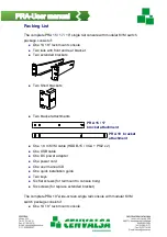 Preview for 2 page of Cenvalsa PRA 15 User Manual