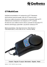 CeoTronics CT-MultiCom Operating Instructions Manual preview