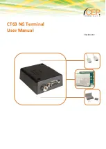 CEP Terminals CT63 NG User Manual preview