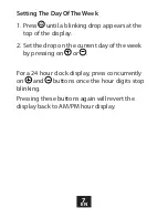 Preview for 8 page of Cepex CTD075 Installation And Operation Instractions