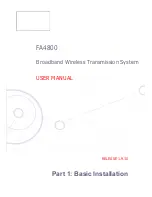 Preview for 22 page of Ceragon FA4800 User Manual