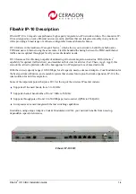 Предварительный просмотр 11 страницы Ceragon FibeAir IP-10 Installation Manual