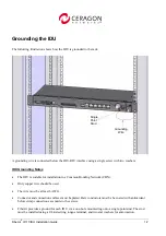 Предварительный просмотр 14 страницы Ceragon FibeAir IP-10 Installation Manual