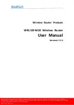 Предварительный просмотр 1 страницы CERES WR133F-M20 User Manual