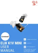 Ceretone ELIX K1V MINI User Manual preview