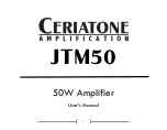 Ceriatone JTM50 User Manual preview