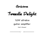 Ceriatone Tweedle Delight User Manual preview