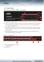 Предварительный просмотр 7 страницы Cerio CS-2224-14P User Manual