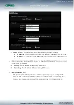 Предварительный просмотр 55 страницы Cerio OW-215N2-X User Manual