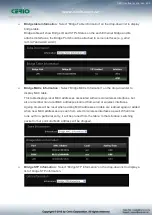 Предварительный просмотр 122 страницы Cerio OW-215N2-X User Manual