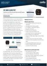 Cerio SP-800-QRCPRT Datasheet предпросмотр