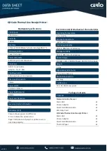 Предварительный просмотр 4 страницы Cerio SP-800-QRCPRT Datasheet