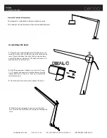 CERNO Valeo Assembly Instructions Manual preview