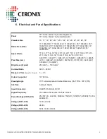 Preview for 6 page of Ceronix 0-LCD Series Specification And Operation Manual