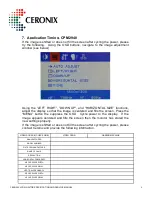 Preview for 8 page of Ceronix 0-LCD Series Specification And Operation Manual