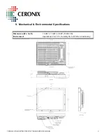 Preview for 13 page of Ceronix 0-LCD Series Specification And Operation Manual