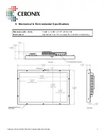 Preview for 17 page of Ceronix 0-LCD Series Specification And Operation Manual