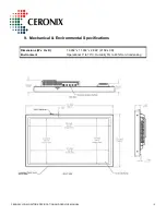 Preview for 18 page of Ceronix 0-LCD Series Specification And Operation Manual