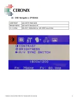 Preview for 54 page of Ceronix 0-LCD Series Specification And Operation Manual