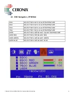 Preview for 58 page of Ceronix 0-LCD Series Specification And Operation Manual