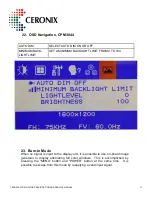 Preview for 59 page of Ceronix 0-LCD Series Specification And Operation Manual