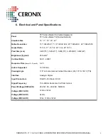 Preview for 6 page of Ceronix 1505-LCD Specification And Operation Manual